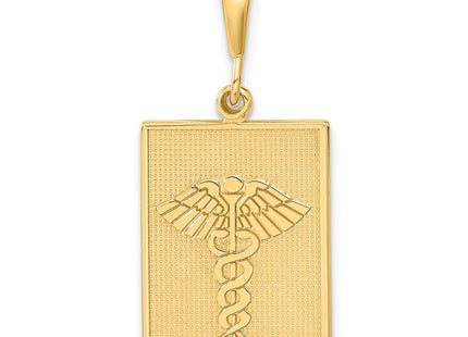 14k Caduceus Pendant (Style C1612)