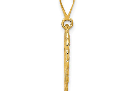 14k Yellow Gold Pendants Style C1640 - Classique Jewelry Inc.