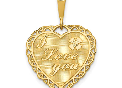 14k Yellow Gold Pendants Style C1640 - Classique Jewelry Inc.