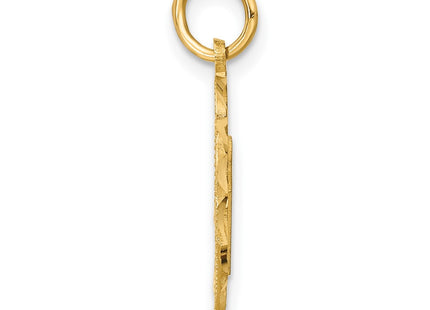 14k Yellow Gold Pendants Style C1667 - Classique Jewelry Inc.