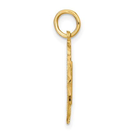 14k Yellow Gold Pendants Style C1667 - Classique Jewelry Inc.