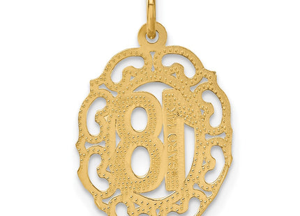 14k Yellow Gold Pendants Style C1667 - Classique Jewelry Inc.