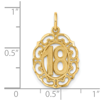 14k Yellow Gold Pendants Style C1667 - Classique Jewelry Inc.