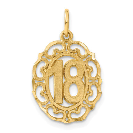 14k Yellow Gold Pendants Style C1667 - Classique Jewelry Inc.