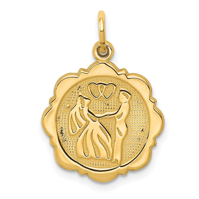 14k Yellow Gold Jewelry Style C1674 - Classique Jewelry Inc.