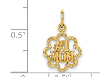 14K gold charm, further view