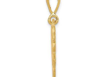 14k Yellow Gold Pendants Style C1707 - Classique Jewelry Inc.