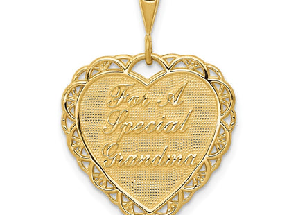 14k Yellow Gold Pendants Style C1707 - Classique Jewelry Inc.