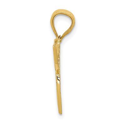 14K Trinity Symbol Charm