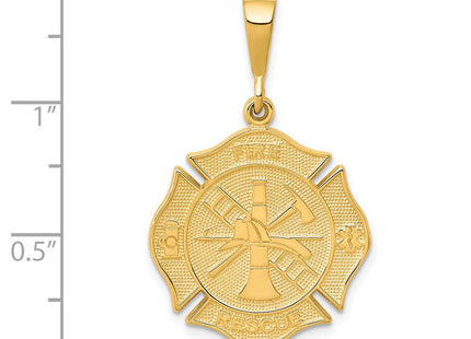 14K gold charm, further view