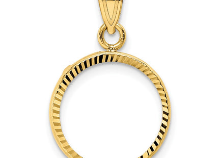 14K gold pendant