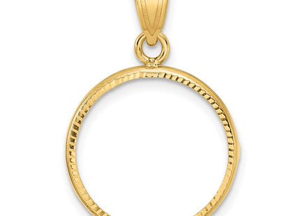 14K gold pendant