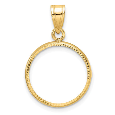 14K gold pendant