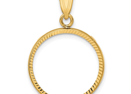 14K gold pendant
