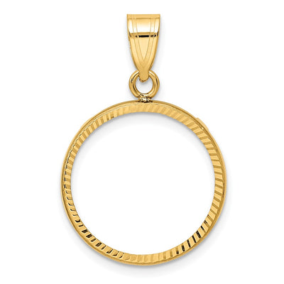 14K gold pendant