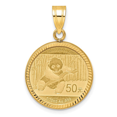 14K yellow gold pendant