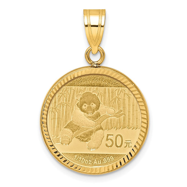 14k Yellow Gold Pendants Style C1801D - Classique Jewelry Inc.