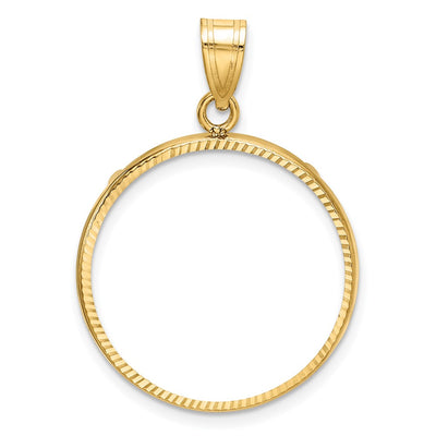 14K gold pendant