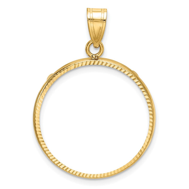 14K gold pendant