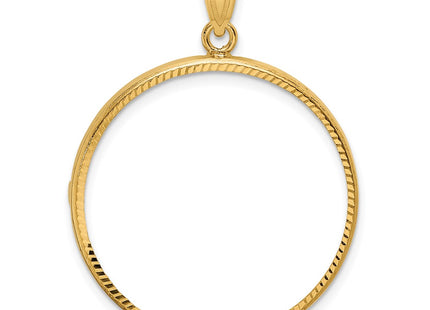 14K gold pendant
