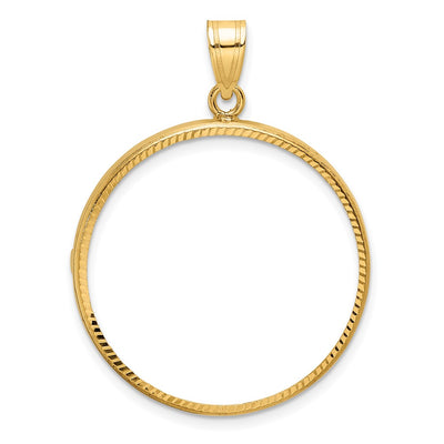 14K gold pendant
