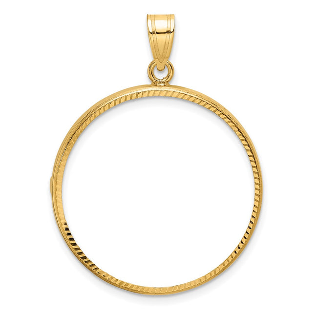 14K gold pendant
