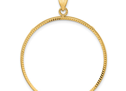 14K gold pendant