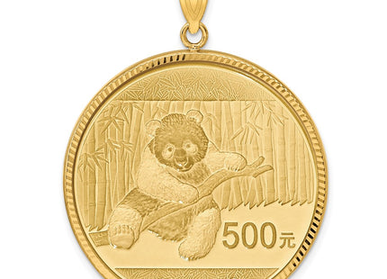 14K yellow gold pendant