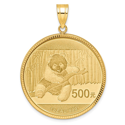 14K yellow gold pendant