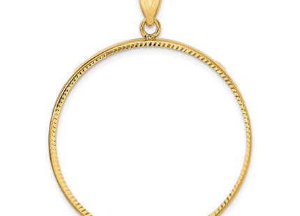 14k Yellow Gold Pendants Style C1801D - Classique Jewelry Inc.