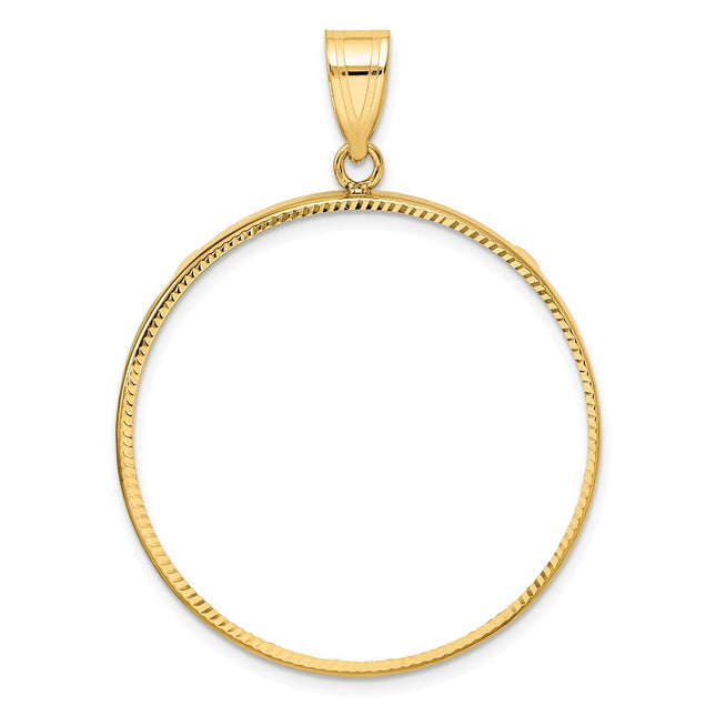 14k Yellow Gold Pendants Style C1801D - Classique Jewelry Inc.