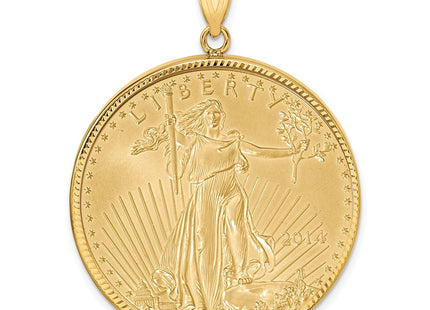14k Yellow Gold Pendants Style C1801D - Classique Jewelry Inc.