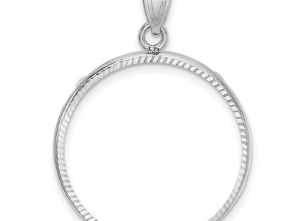 14k White Gold Pendants Style C1801WD - Classique Jewelry Inc.