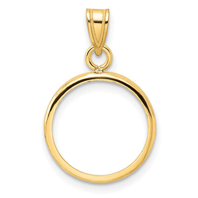 14K gold pendant