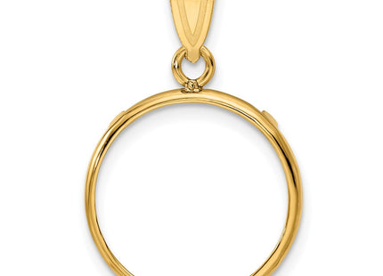 14K gold pendant