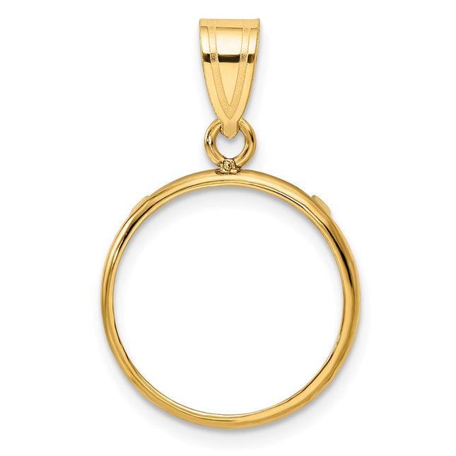 14K gold pendant