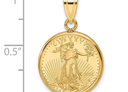 14k Yellow Gold Pendants Style C1801 - Classique Jewelry Inc.