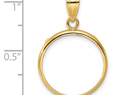 14K gold pendant, further view