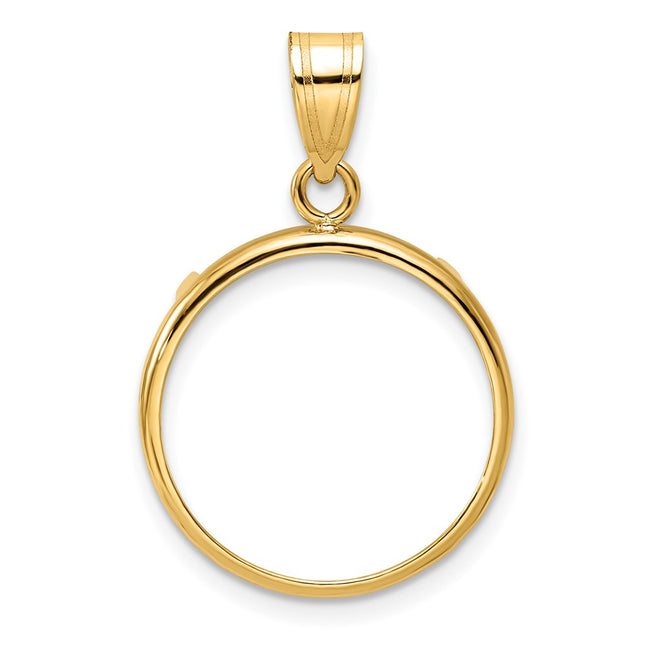 14K gold pendant