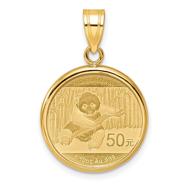 14k Yellow Gold Pendants Style C1801 - Classique Jewelry Inc.