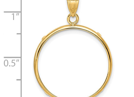 14K gold pendant, further view