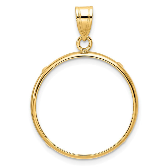 14K gold pendant