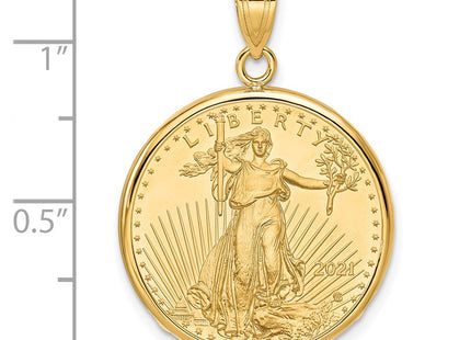 14k Yellow Gold Pendants Style C1801 - Classique Jewelry Inc.