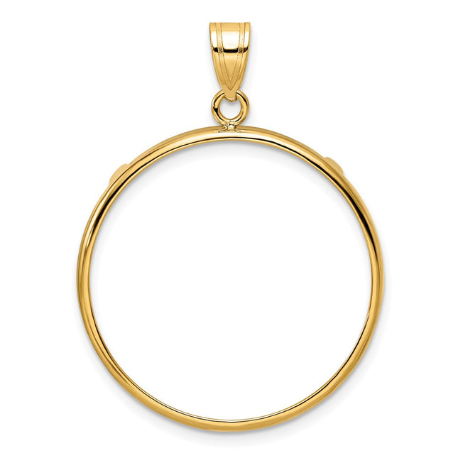 14k Yellow Gold Pendants Style C1801 - Classique Jewelry Inc.