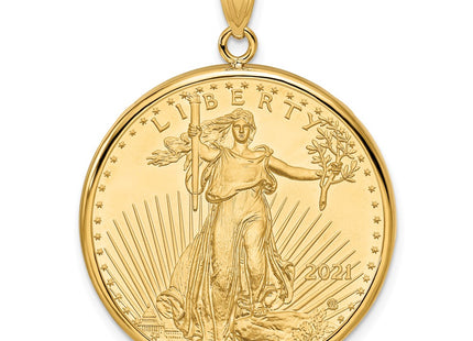 14k Yellow Gold Pendants Style C1801 - Classique Jewelry Inc.