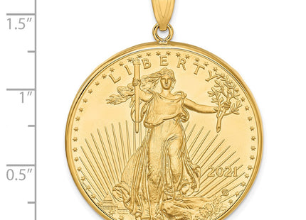 14k Yellow Gold Pendants Style C1801 - Classique Jewelry Inc.