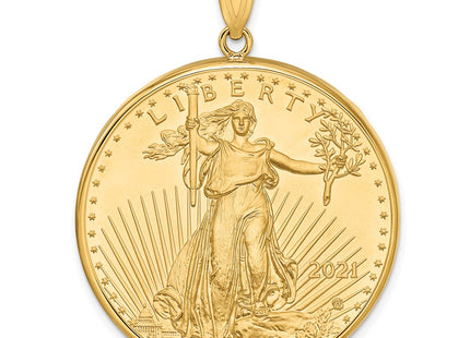 14k Yellow Gold Pendants Style C1801 - Classique Jewelry Inc.