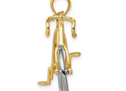 14k Two-tone Pendants Style C1813 - Classique Jewelry Inc.