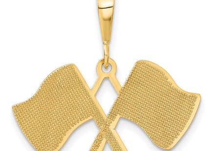 14k Yellow Gold Pendants Style C1878 - Classique Jewelry Inc.