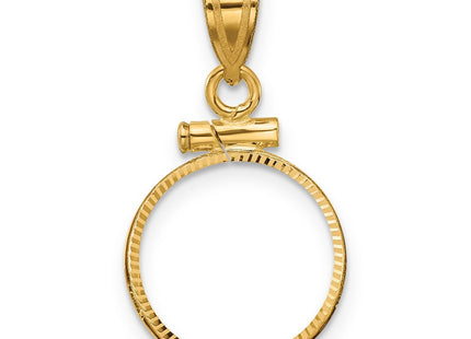14K gold pendant